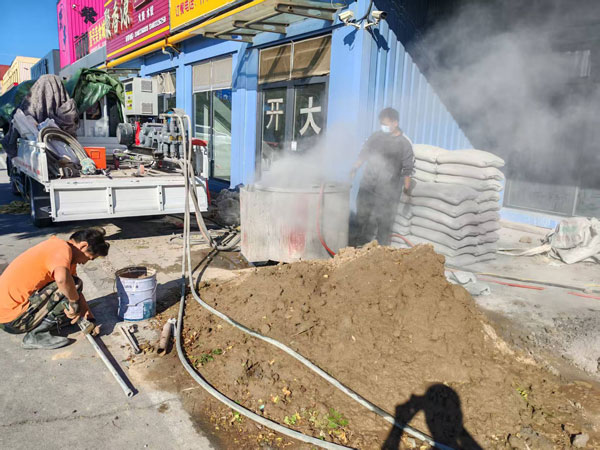 烈山顶管注浆加固